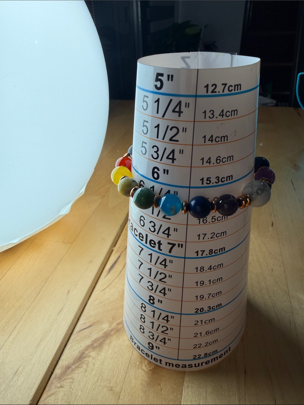Multicolor Beaded Stretch Bracelet - Brand: - Picture 2 of 4